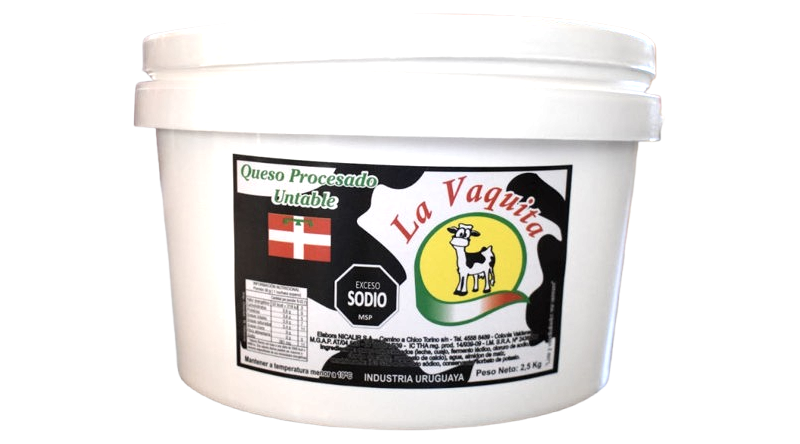 Queso procesado Untable - La Vaquita